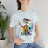 Rainbow Belly Dancer in Motion - Short Sleeve Tee
